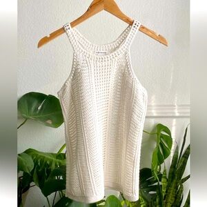 Club Monaco Crochet Tank